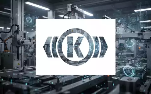 Abstrakte Darstellung von Industrietechnologie mit digitalen Komponenten, die Innovation und Effizienz symbolisieren. - Foto: über boerse-global.de