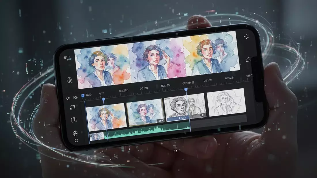 Google Fotos: Neues KI-Tool verwandelt Videos in Kunstwerke