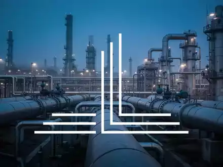 Abstrakte Darstellung von Energieinfrastruktur und Pipelines, die Investitionen und langfristige Vermögensentwicklung im Energiesektor symbolisiert. - Foto: über boerse-global.de
