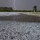 Unwetter mit Hagel zogen über Niedersachsen.  - Bild: Thomas Lindemann/Nord-West-Media TV /dpa