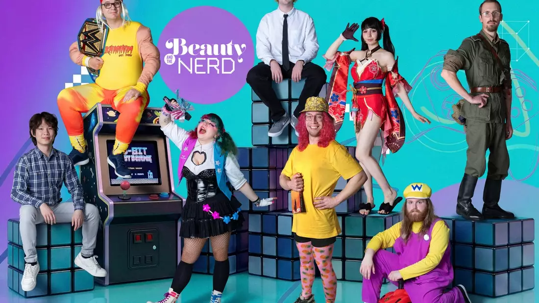Nam Patrick Theresa Ricardo Ben Sasha Danny Sebastian Beauty and the Nerd - Bild: Joyn/Endemol Shine Germany, presseportal.de