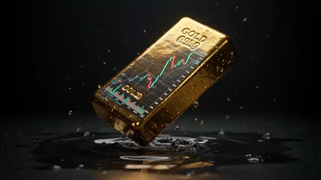 Oro cae 28,57% desde máximo: tensiones Irán y Fed elevan presión