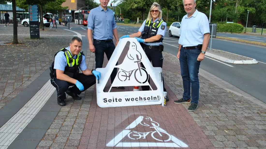 POL-WAF: Kreis Warendorf. Gegen Geisterradeln - kleine Regelverstöße mit großen Folgen - Bild: presseportal.de