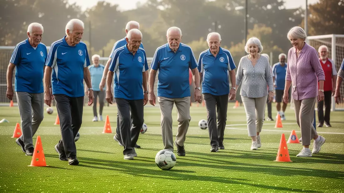 Walking Football boomt: Geh-Fußball erobert die Sportwelt