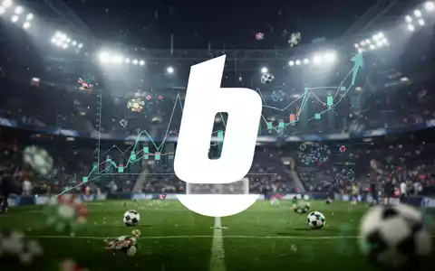 Abstrakte Darstellung der Online-Glücksspielbranche mit verschwommener Stadionatmosphäre und digitalen Überlagerungen. - Foto: über boerse-global.de
