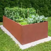 Nachhaltigkeit im Garten: Edelrost-Produkte von prima terra bei Gartenonline.at - Foto: presseportal.de