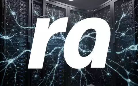 Abstrakte Darstellung der KI-Infrastruktur mit leuchtenden neuronalen Netzmustern auf dunklen Serverracks. - Foto: über boerse-global.de