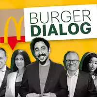 McDonald's Burger Dialog in Köln: Generation Z zweifelt am Aufstiegsversprechen Deutschlands - Foto: presseportal.de
