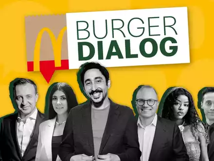 McDonald's Burger Dialog in Köln: Generation Z zweifelt am Aufstiegsversprechen Deutschlands - Foto: presseportal.de