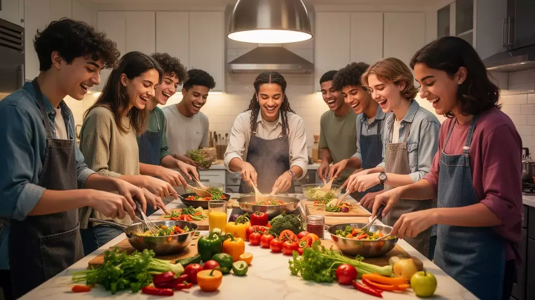 Generation Z entdeckt Kochen: Trend zu Gesundheit und Budget