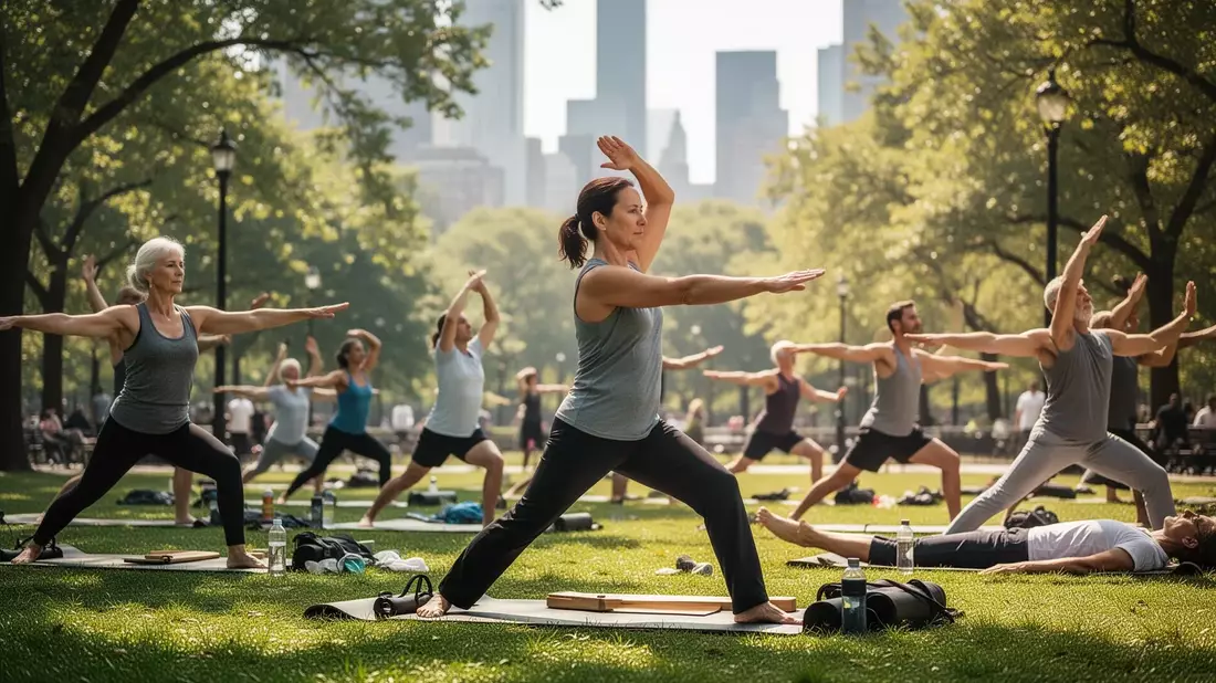 Kostenlose Sportkurse im Park: Sommeraktion 2026 in vielen Städten
