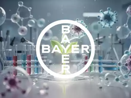 Abstrakte, optimistische Darstellung einer pharmazeutischen Forschungsumgebung mit weichem Licht und Laborgeräten, die Innovation und Wachstum symbolisiert. - Foto: über boerse-global.de