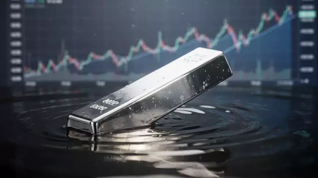Plata: déficit récord pero precio cae 50% por dólar fuerte y Fed