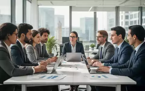 Eine vielfältige Gruppe von Fachkräften arbeitet zusammen in einem modernen Büro und symbolisiert wirtschaftliche Integration. - Foto: über boerse-global.de