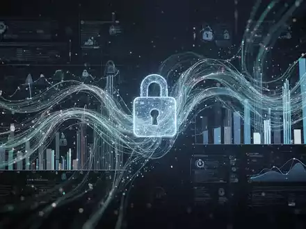 Abstrakte Darstellung von Datenflüssen und digitalen Schnittstellen, die Datenschutz, Verbraucherdaten und Regulierung symbolisieren. - Foto: über boerse-global.de
