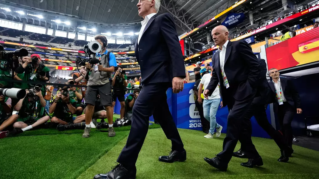Didier Deschamps ist mit 26 Partien vor Helmut Schön WM-Rekordtrainer.  - Bild: Ashley Landis/AP/dpa