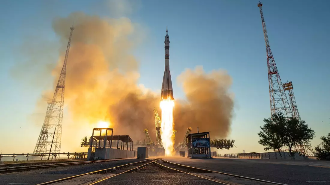 Die 75. Mission zur Internationalen Raumstation ISS ist erfolgreich gestartet. - Bild: Bill Ingalls/NASA/AP/dpa