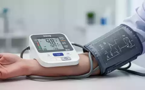 Ein modernes Oberarm-Blutdruckmessgerät an einem Arm in einer sauberen, medizinischen Umgebung, das Präzision und Gesundheitsüberwachung hervorhebt. - Foto: über boerse-global.de