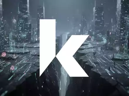 Abstrakte Darstellung einer Bewertungslücke im Technologiesektor, mit einer symbolischen Kluft in einer futuristischen Landschaft, beleuchtet von kühlem Licht. - Foto: über boerse-global.de