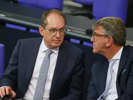 Alexander Dobrindt und Wolfram Weimer (Archiv) - Foto: via dts Nachrichtenagentur