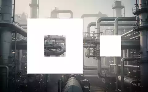 Abstrakte Darstellung der Chemieindustrie mit komplexen Pipelines, die eine Transaktion oder Eigentümerwechsel symbolisieren. - Foto: über boerse-global.de