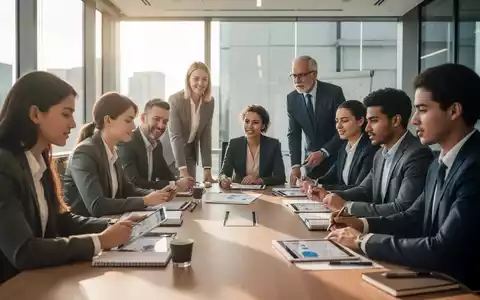 Eine Gruppe junger Auszubildender und Betriebsräte nimmt an einer Schulung teil, die Zusammenarbeit und Lernen betont. - Foto: über boerse-global.de