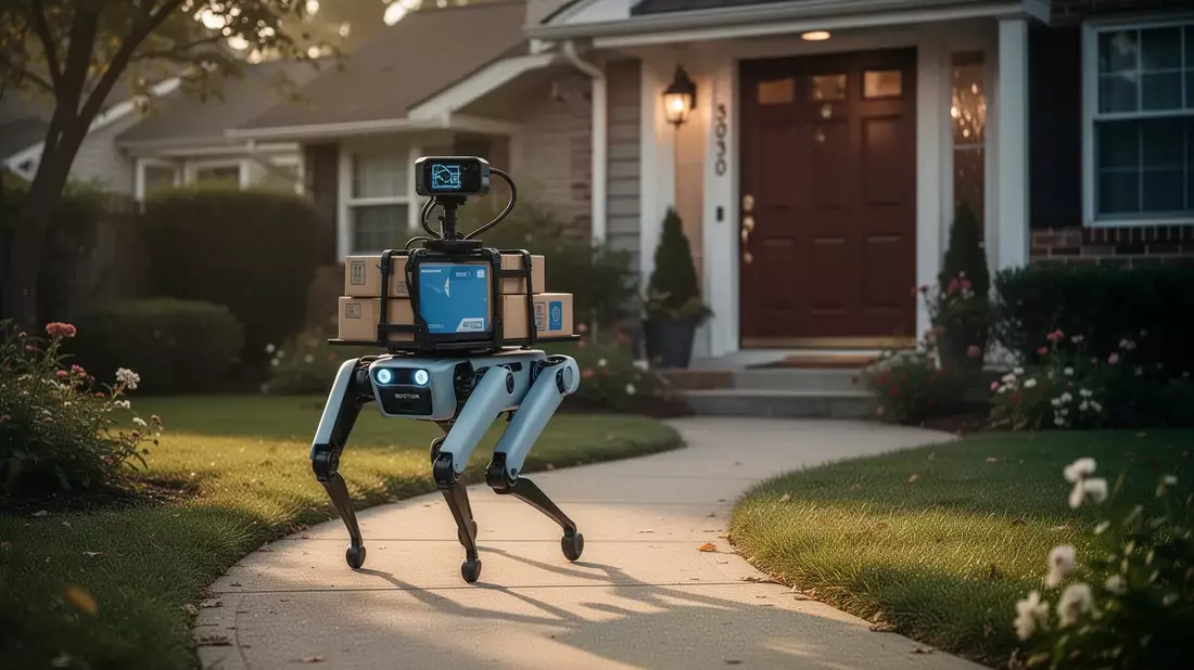 Boston Dynamics Spot: Roboter für die letzte Meile der Paketzustellung