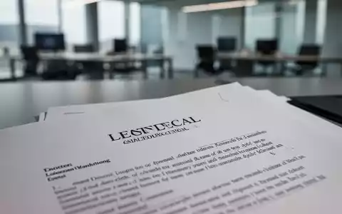 Ein stilisiertes Nahaufnahme eines juristischen Dokuments mit unscharfem Hintergrund eines modernen Büros. - Foto: über boerse-global.de