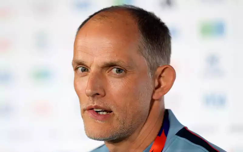 Thomas Tuchel sucht die richtige Taktik für das WM-Halbfinale. - Foto: Rebecca Blackwell/AP/dpa