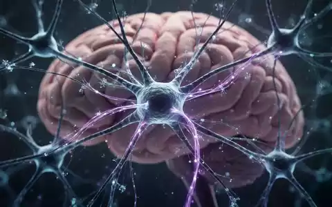 Abstrakte Darstellung von Neuronen und synaptischen Verbindungen im Gehirn mit leuchtenden Lichtströmen, die Aktivität andeuten. - Foto: über boerse-global.de