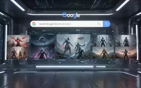 Stilisierte Darstellung der Google Bilder-Startseite mit KI-generierten Bildern in einer personalisierten „Für dich“-Galerie. - Foto: über boerse-global.de