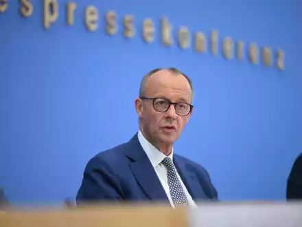 Vor einem Jahr fand die Pressekonferenz mitten in einer Koalitionskrise statt. (Archivbild) - Foto: Bernd von Jutrczenka/dpa