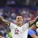Traf zum 2:0: Pedro Porro. - Bild: Xu Zijian/XinHua/dpa