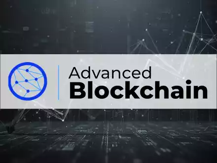 Abstrakte Darstellung des Blockchain-Sektors mit negativer Marktstimmung, kühle Farbtöne und angedeutete digitale Muster. - Foto: über boerse-global.de