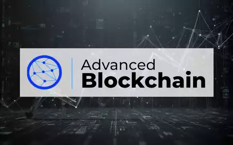 Abstrakte Darstellung des Blockchain-Sektors mit negativer Marktstimmung, kühle Farbtöne und angedeutete digitale Muster. - Foto: über boerse-global.de