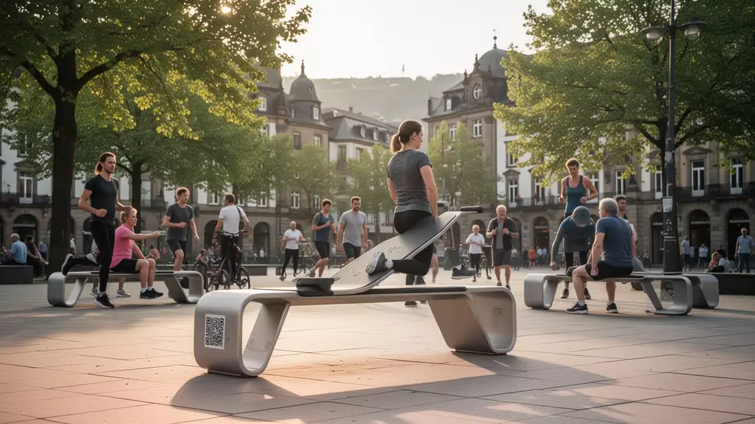 Koblenz startet Fitnessbänke mit QR-Code und 250 Übungen