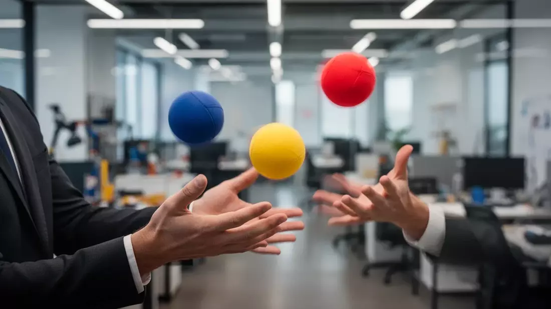 Neuro-Jonglage: Neuer Trend für kognitive Fitness am Arbeitsplatz