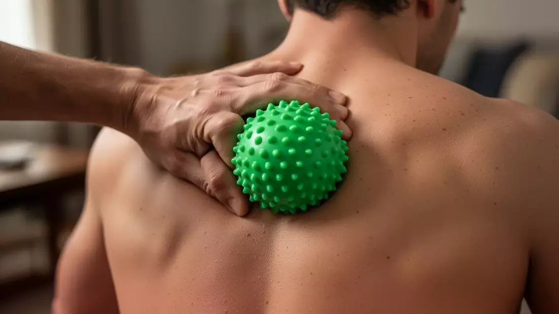 Tennisball-Massage: Einfache Hilfe gegen Verspannungen