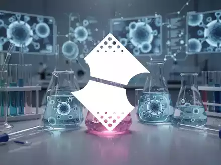 Abstrakte Darstellung des Biotechnologiesektors mit Laborelementen, die Forschung und Entwicklung symbolisieren. - Foto: über boerse-global.de