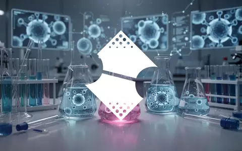 Abstrakte Darstellung des Biotechnologiesektors mit Laborelementen, die Forschung und Entwicklung symbolisieren. - Foto: über boerse-global.de