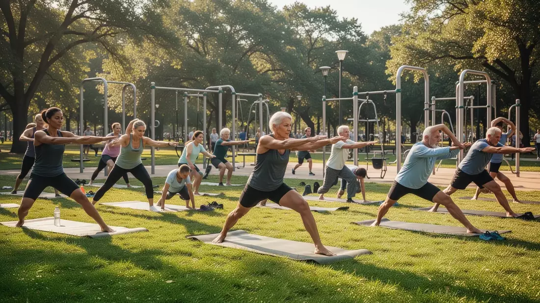 Kostenlose Outdoor-Fitness: Kommunen fördern Bewegung im Sommer