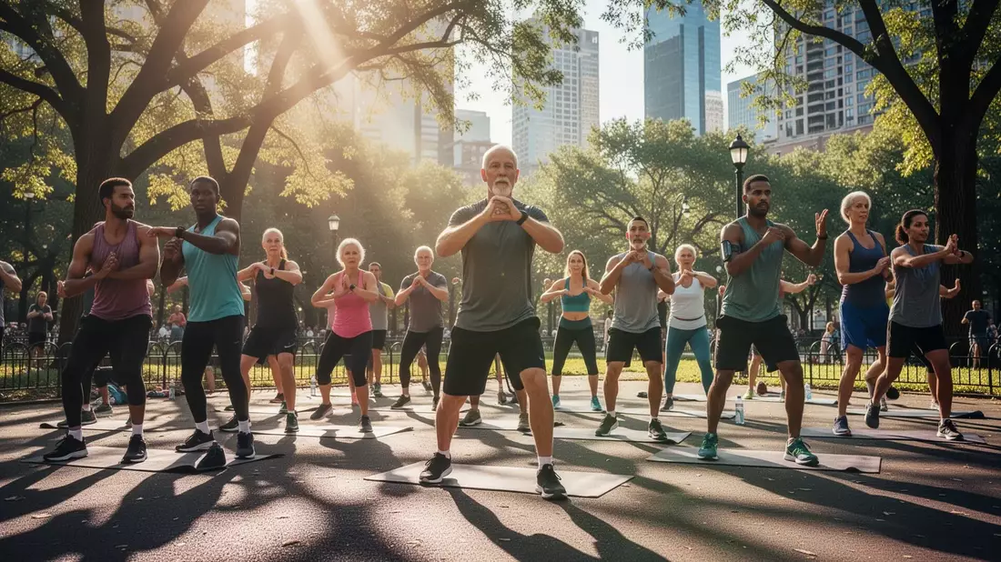 Kostenlose Park-Fitnesskurse: Boom in Städten und neue Investitionen