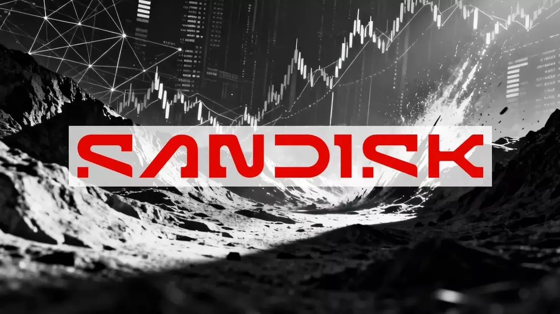 SanDisk: montaña rusa bursátil con caídas del 13% y rebotes pese a objetivos récord