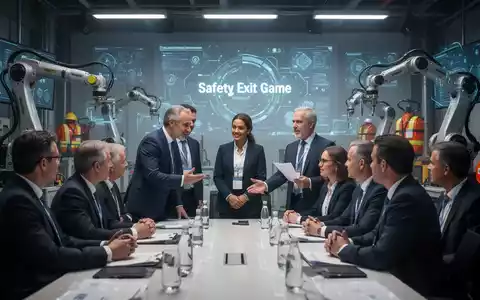 Eine Gruppe von Fachleuten bei einem Arbeitssicherheits- und Technik-Gipfel, mit Fokus auf innovative Lernkonzepte und Automatisierung. - Foto: über boerse-global.de