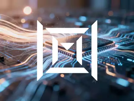 Abstrakte Darstellung der Halbleiterindustrie mit Lichtspuren und Datenfluss, die technologischen Fortschritt und Innovation symbolisieren. - Foto: über boerse-global.de