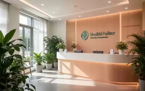 Ein moderner, einladender Empfangsbereich eines Gesundheitszentrums mit viel natürlichem Licht und Pflanzen. - Foto: über boerse-global.de