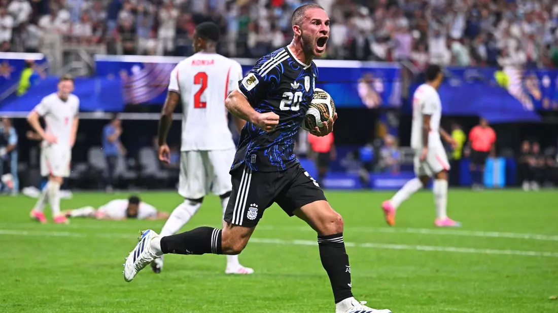 Titelverteidiger Argentinien steht wieder WM-Finale. - Bild: Tom Weller/dpa