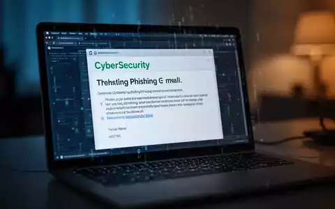 Nahaufnahme eines Laptop-Bildschirms, der eine gefälschte E-Mail mit dem Betreff „Prüfungsanordnung“ anzeigt. - Foto: über boerse-global.de
