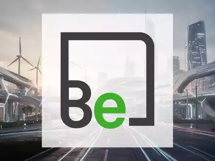 Eine futuristische Anlage für saubere Energie bei Sonnenaufgang, die Innovation und Wachstum im Sektor der erneuerbaren Energien suggeriert. - Foto: über boerse-global.de
