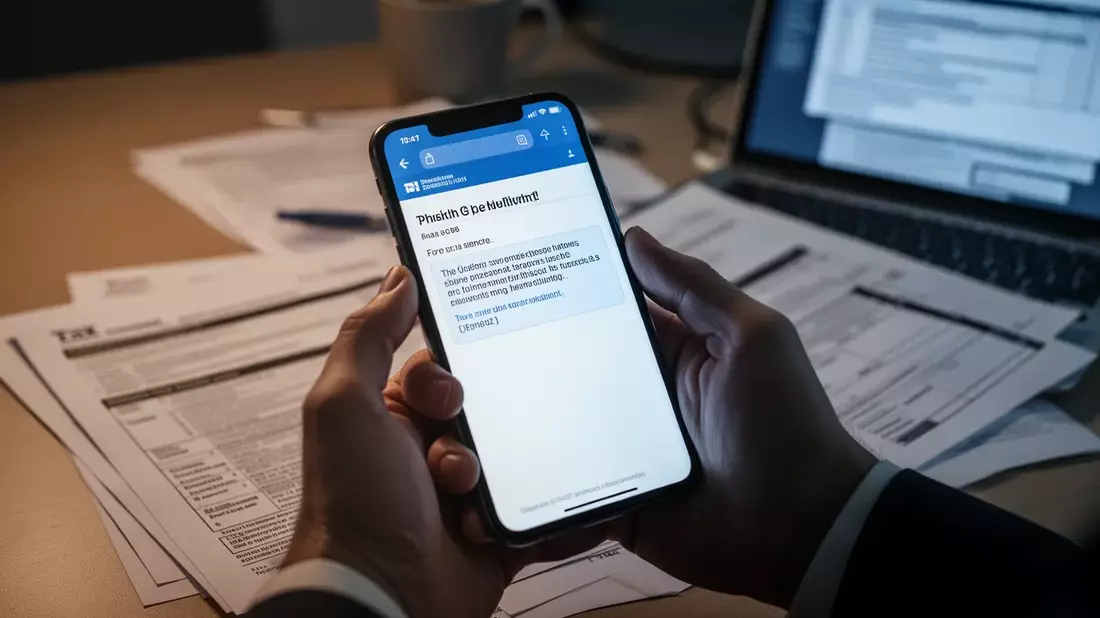 Phishing-Welle zu Steuerfrist: Gefälschte Finanzamt-Mails im Umlauf